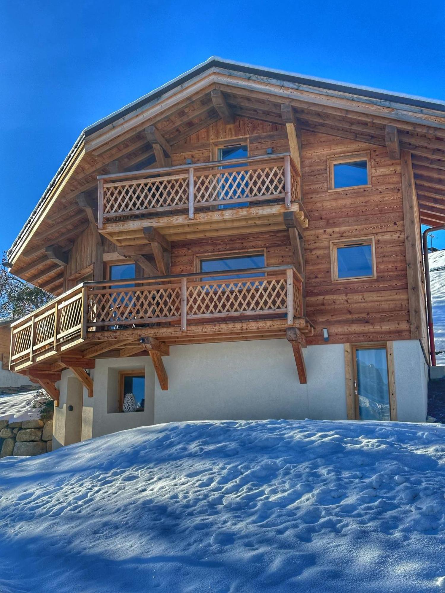 Chalet Neuf La Perle Du Perron Villa Cordon Dış mekan fotoğraf