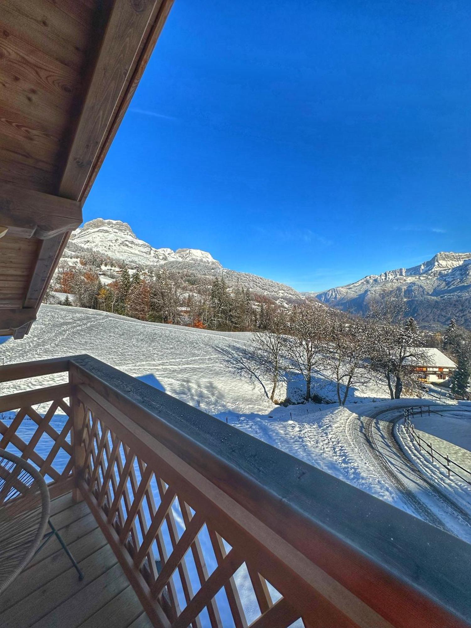 Chalet Neuf La Perle Du Perron Villa Cordon Dış mekan fotoğraf