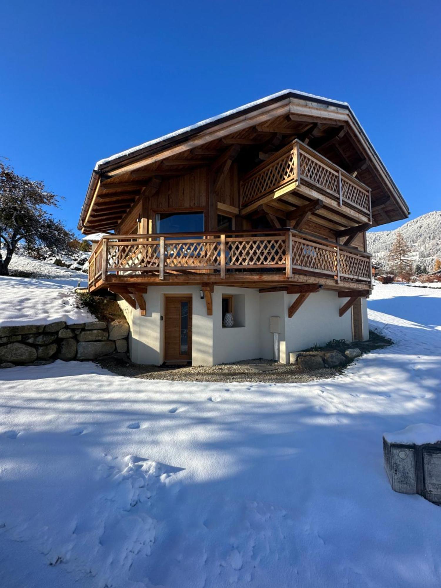 Chalet Neuf La Perle Du Perron Villa Cordon Dış mekan fotoğraf