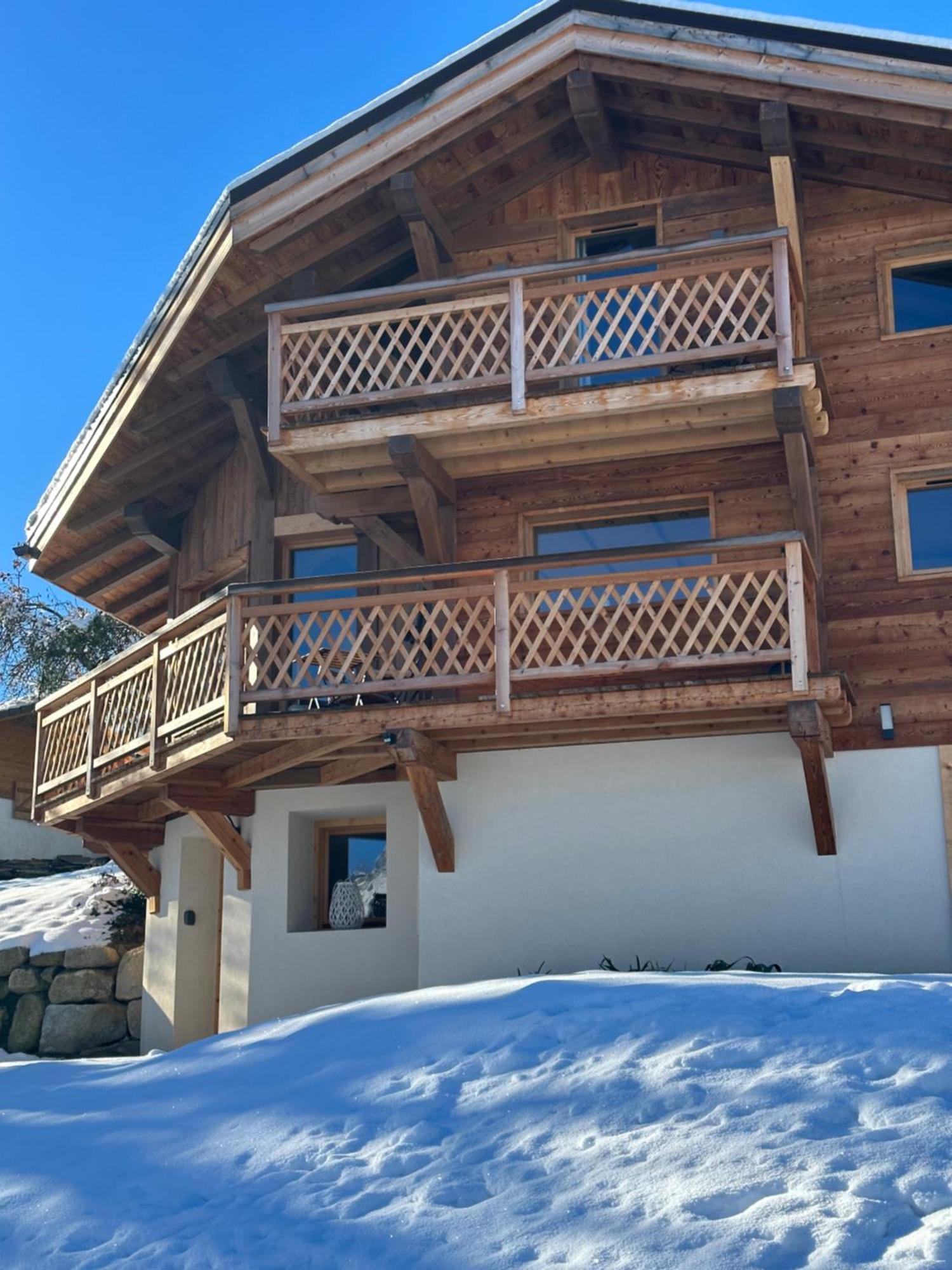 Chalet Neuf La Perle Du Perron Villa Cordon Dış mekan fotoğraf