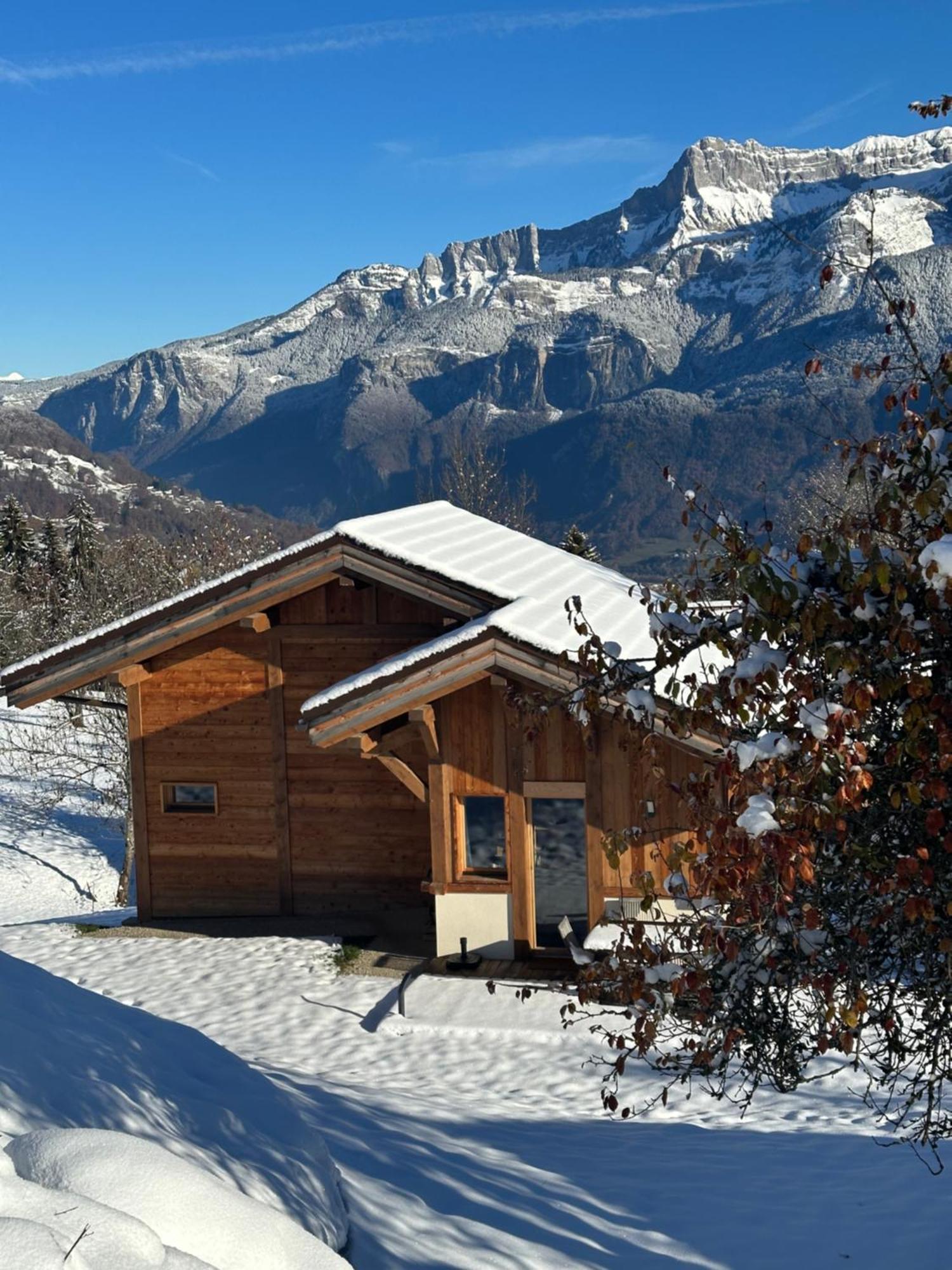 Chalet Neuf La Perle Du Perron Villa Cordon Dış mekan fotoğraf